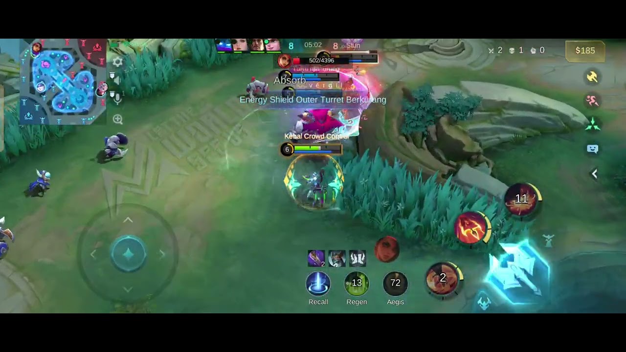 Full match party rank Hanabi vs Esmeralda Gold line
