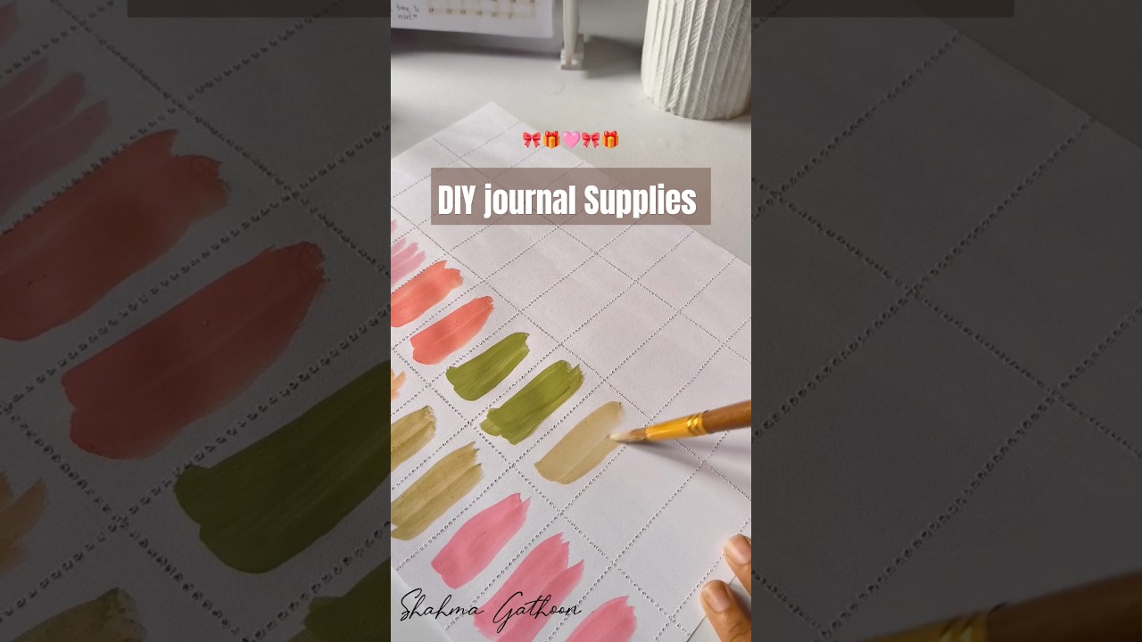 Diy journal supplies 🎀 #shortsfeed #craft #shorts #mallucraft #easy #pullothi #bigboss #bts
