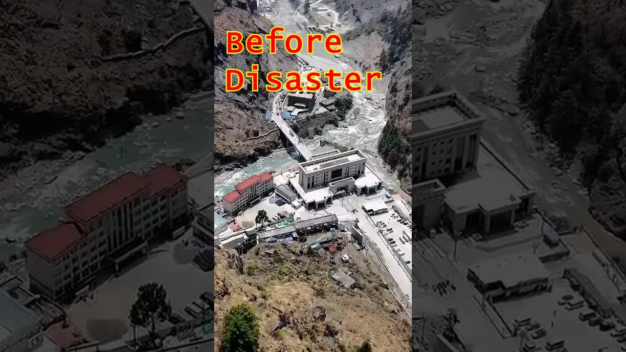 See How Rasuwa Nepal 🇳🇵 -China 🇨🇳 Border  was Submerged/Flooded in Seconds! #flood #rasuwa