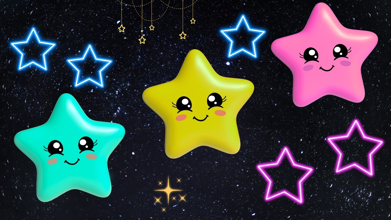 💖Twinkle Twinkle Little Star | Classic Nursery Rhymes 💤| Baby Sleep Music