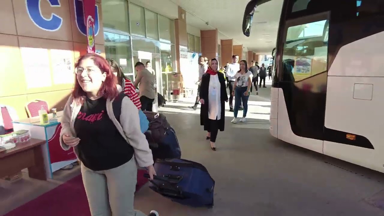 Üniversite Öğrencileri Çankırı Terminalin da Karşılandı