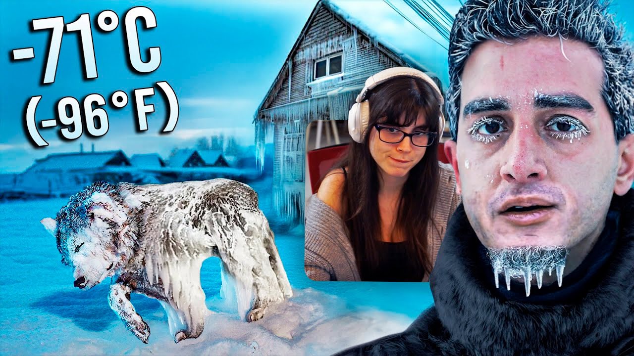 abby REACCIONA al PUEBLO MÁS FRIO del MUNDO (-62º)