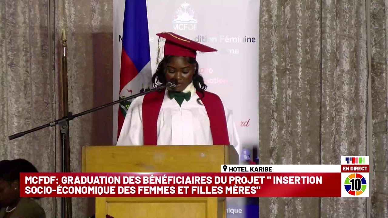MCFDF: GRADUATION DES BÉNÉFICIAIRES DU PROJET INSERTION SOCIO-ÉCONOMIQUE DES FEMMES ET FILLES MÈRES