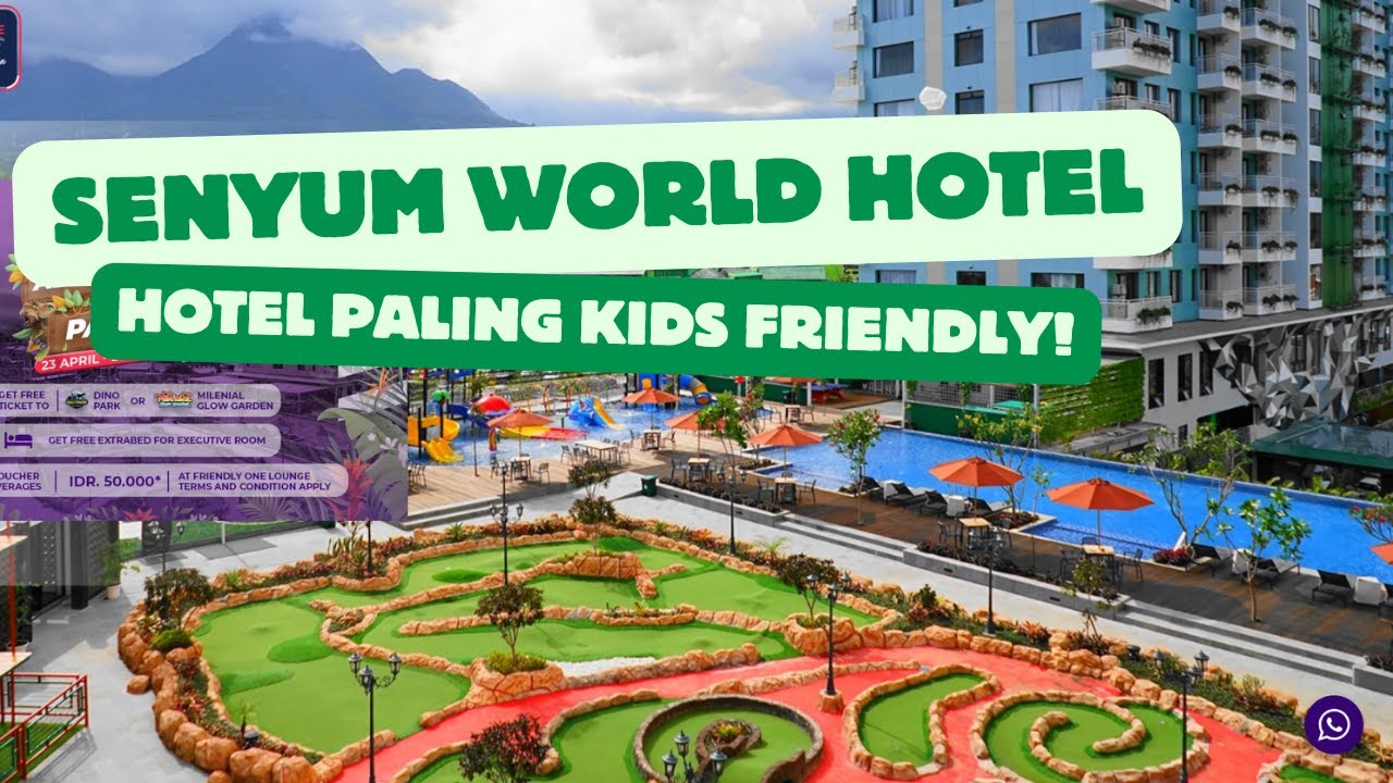 Senyum World Hotel Batu Malang, Hotel Kids Friendly di dalam Jatim Park 3 | Hotel Bagus di Batu