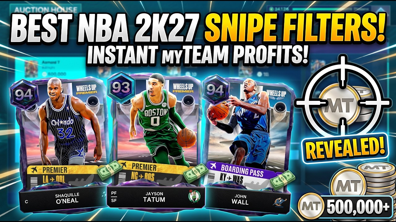 BEST NBA 2K27 Snipe Filters to make MILLIONS of MT on Release!