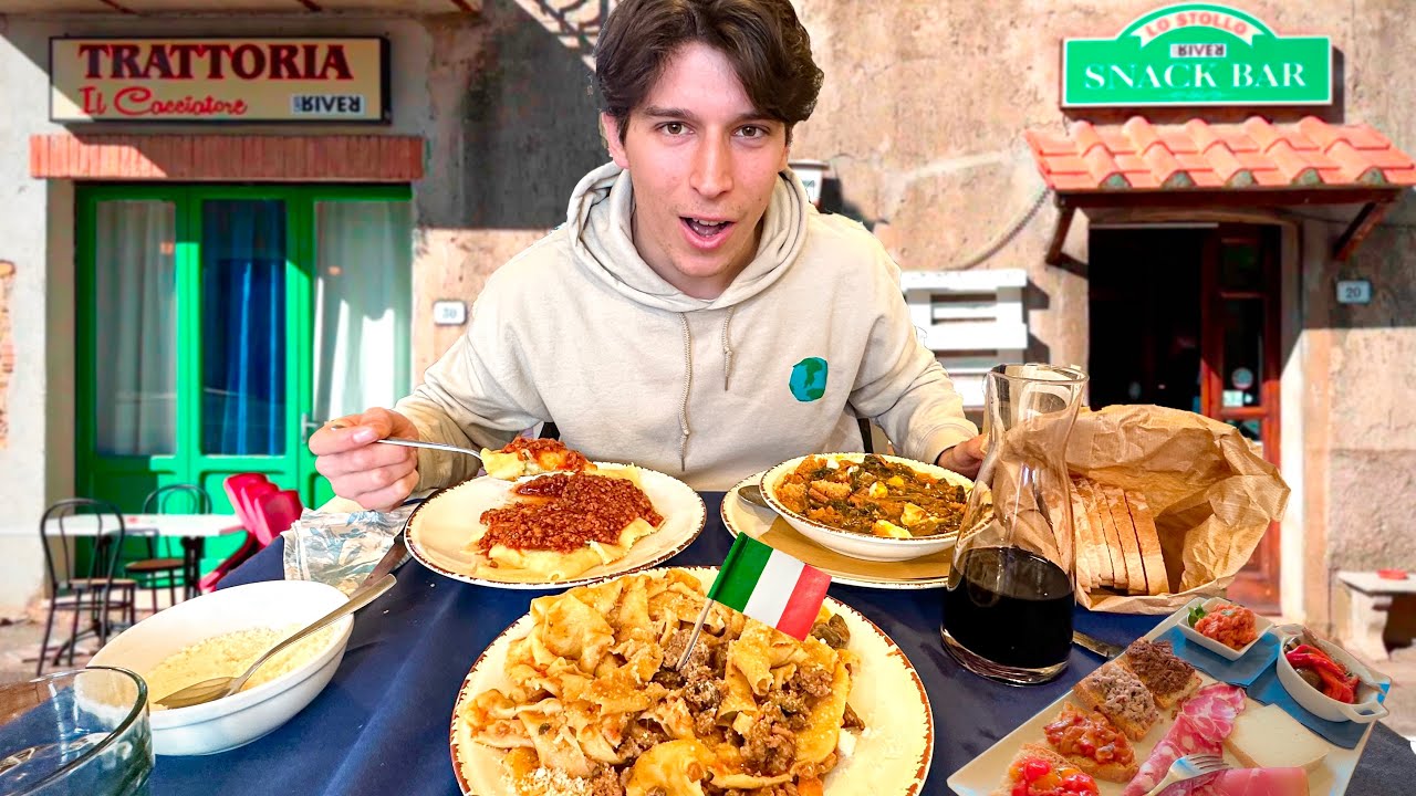 Trattoria da cacciatori nascosta nella maremma
