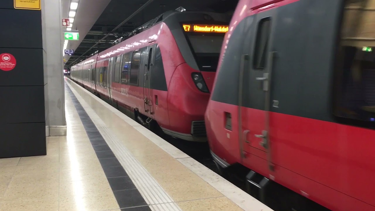 &bdquo;Kurzvideo&ldquo;: Z&uuml;ge am Bahnhof BER Terminal 1-2 (Teil 2)