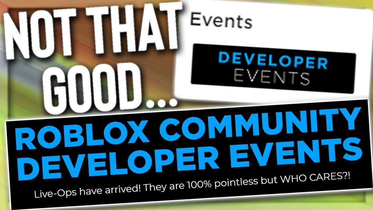 Roblox Live-Ops Events Have Arrived... It's Kinda Bad