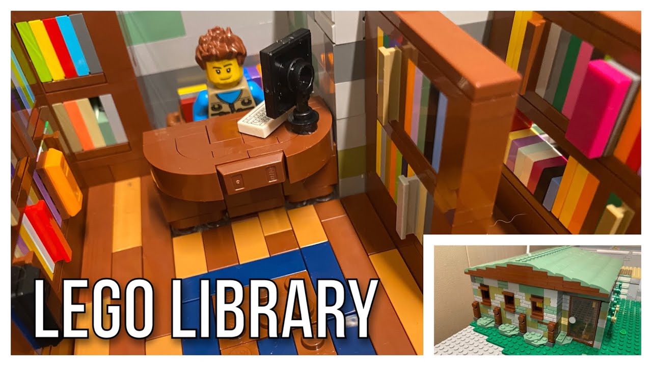 Custom LEGO library build 📖 📚