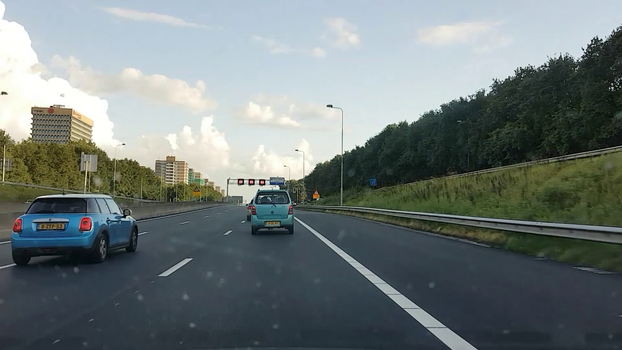 Wegvideo Amsterdam: A10 West Knooppunt Coenplein ----》Knooppunt De Nieuwe Meer (Gerenoveerd).