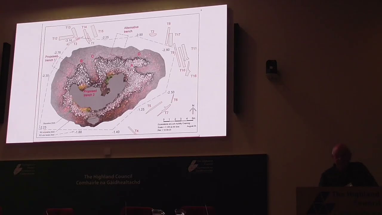NOSAS Crannog Project and Loch Achilty Dig - Richard Guest - HAF Conference 2025