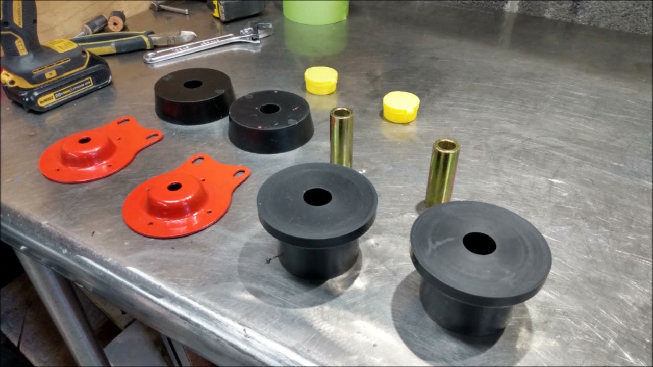 NA MIATA ENERGY SUSPENSION DIFFERENTIAL BUSHING INSTALL AND DIFF INTO CAR