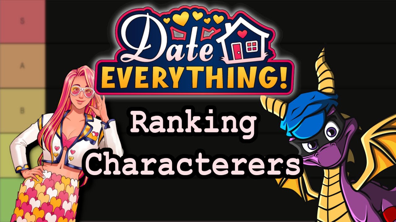 Составляем рейтинг всех персонажей в игре Date Everything!!!
