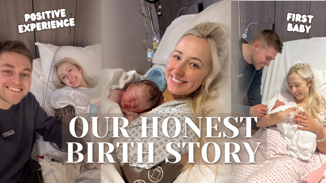 OUR HONEST BIRTH STORY | UK Hospital | Positive | Epidural | First baby | vlog | Q&A | episiotomy