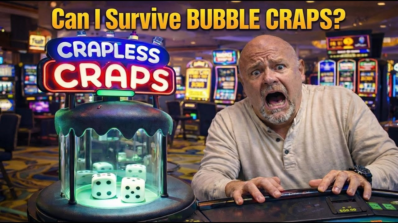 Can I Survive BUBBLE CRAPS With These $100 Bets?