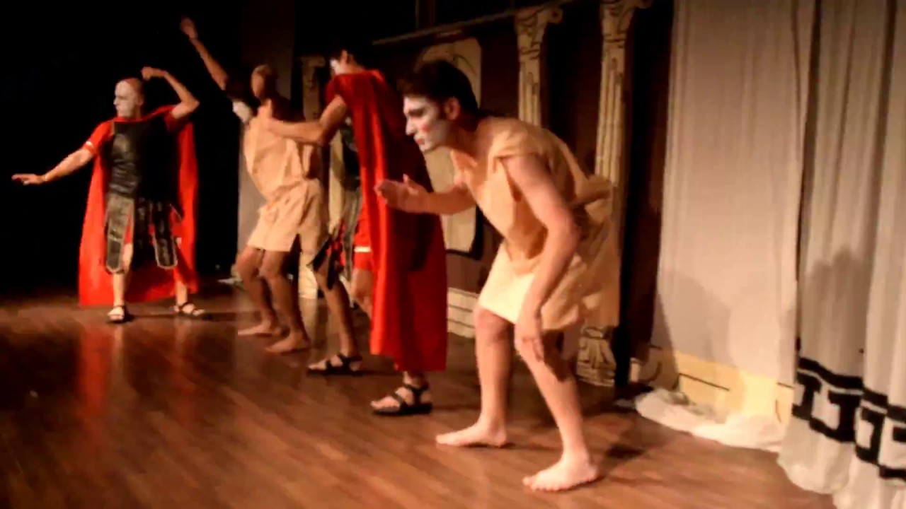 Actores errando coreograf&iacute;a en Obra Cl&aacute;sica