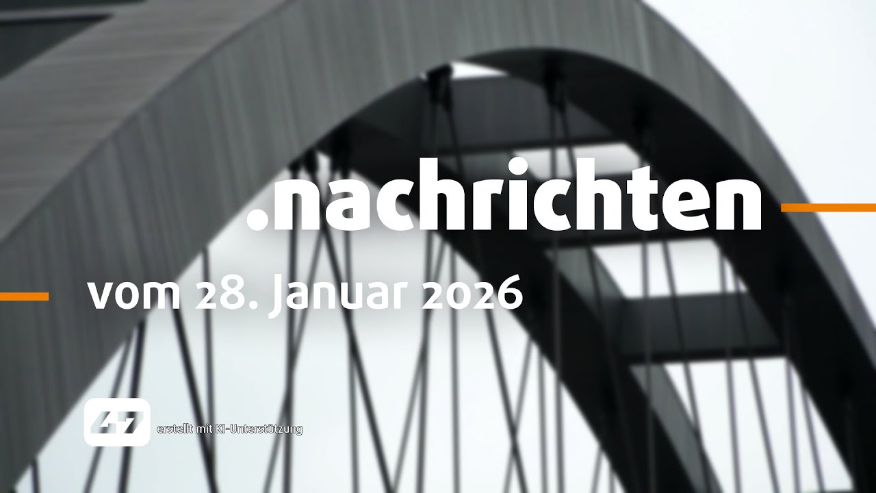 STUDIO 47 .nachrichten | 28.01.2026 | KARL-LEHR-BRÜCKENZUG WIRD VERSCHOBEN: SPERRUNG DAUERT 7 WOCHEN
