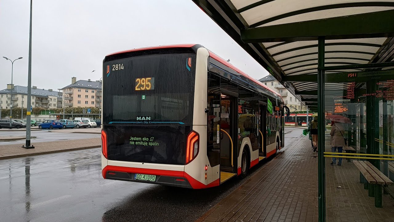 [GAiT] MAN Lion's City 12 E #2814 - linia 208, kierunek Łostowice Świętokrzyska