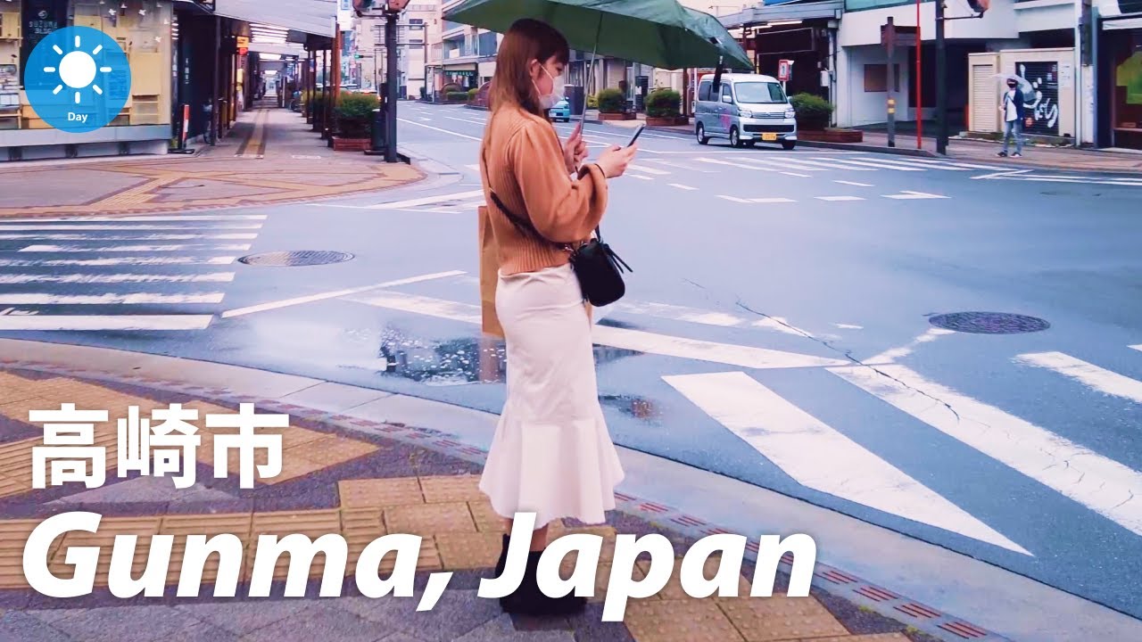 ⁴ᴷ Gunma: Takasaki (高崎) - Japan Walking Tour (April 29, 2021)