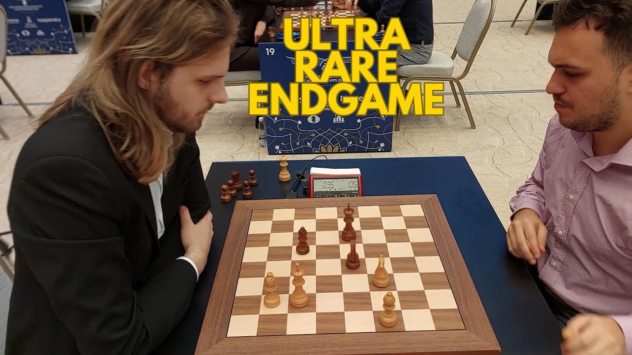 Unbelievably rare endgame! Rapport vs Pichot | World Rapid 2023