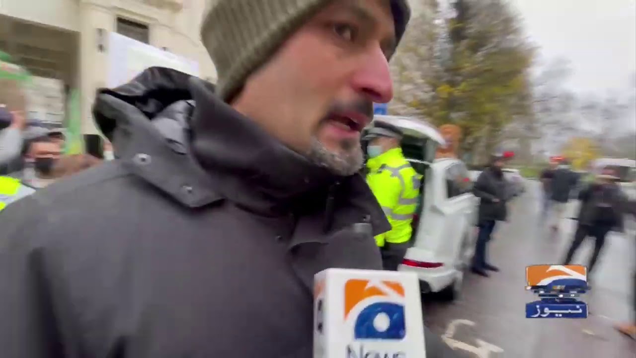 Geo News Special - Workers of PML-N, PTI clash in London