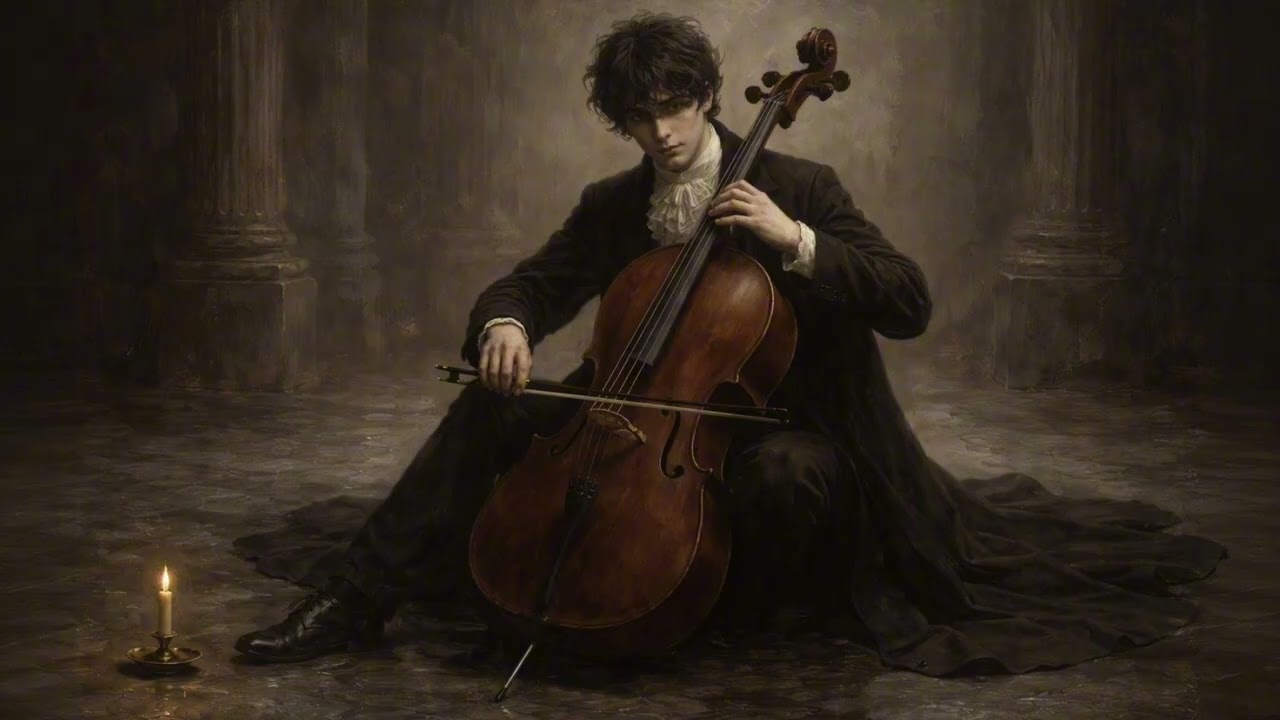 Una noche de elegancia y decadencia 🎻 | Belleza barroca en las sombras