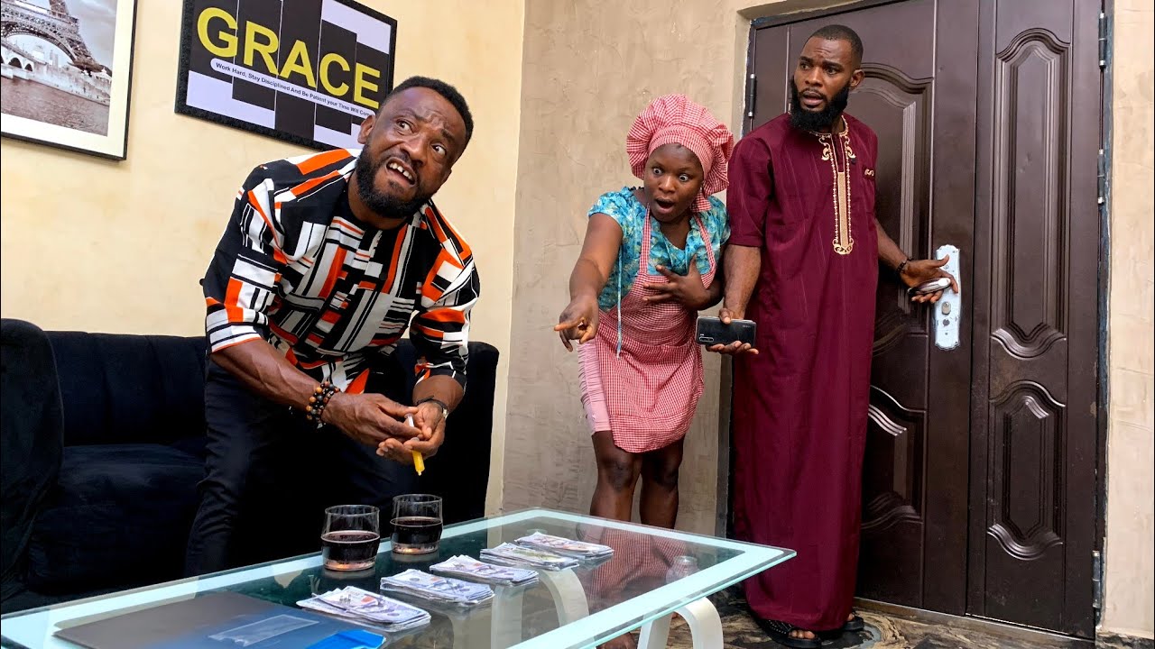 HOUSE GIRL SAVED BILLIONAIRE FROM POISONED DRINK MADE BY HIS GREEDY FRIEND BECAUSE OF BUSINESS MONEY