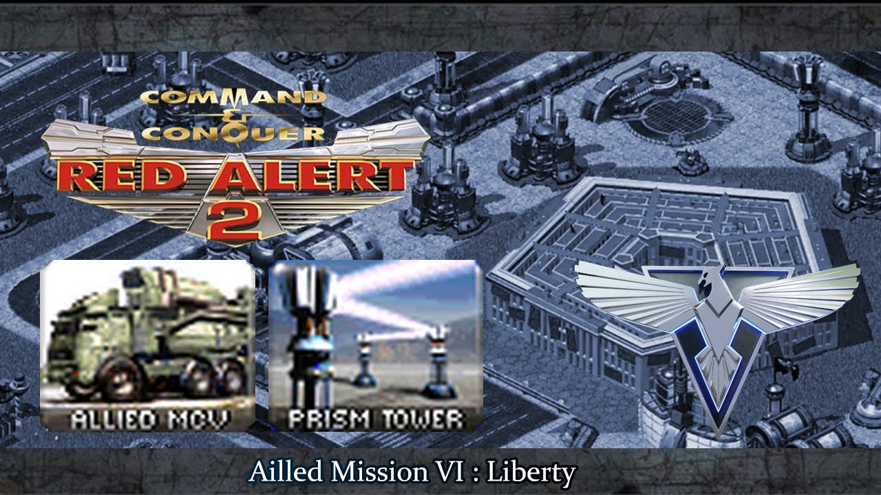 Red Alert 2 Ailead Миссия VI: Свобода - Отремонтируйте и укрепите свою базу еще больше!