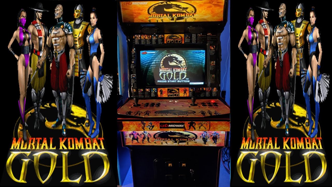 Mortal Kombat Gold Arcade Machine Showcase: Sub-Zero Master II Tower(09-09-1999)26 Year Anniversary!