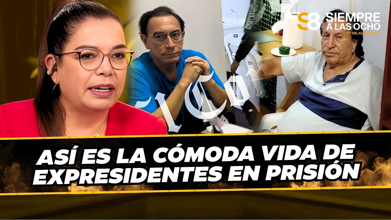 PRIVILEGIOS EN BARBADILLO: así VIVEN en la cárcel CASTILLO, VIZCARRA, TOLEDO Y HUMALA | #S8