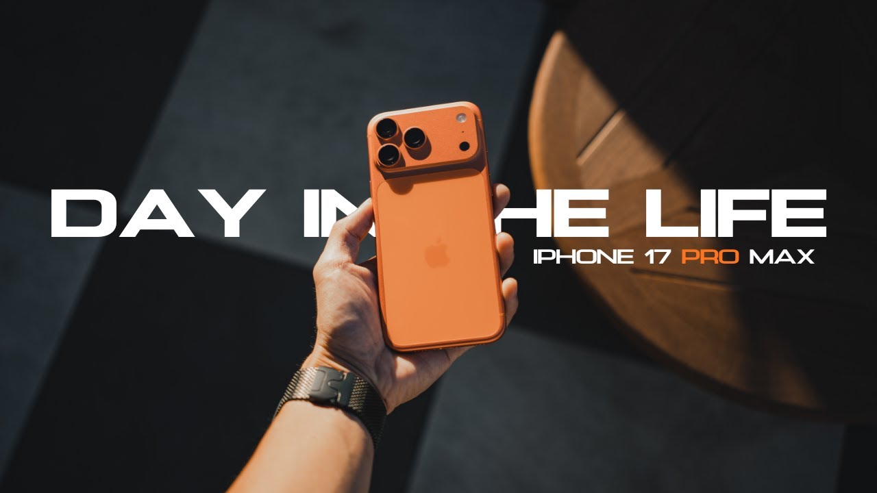 Обзор iPhone 17 Pro Max: реальный день из жизни / Тест аккумулятора и камеры