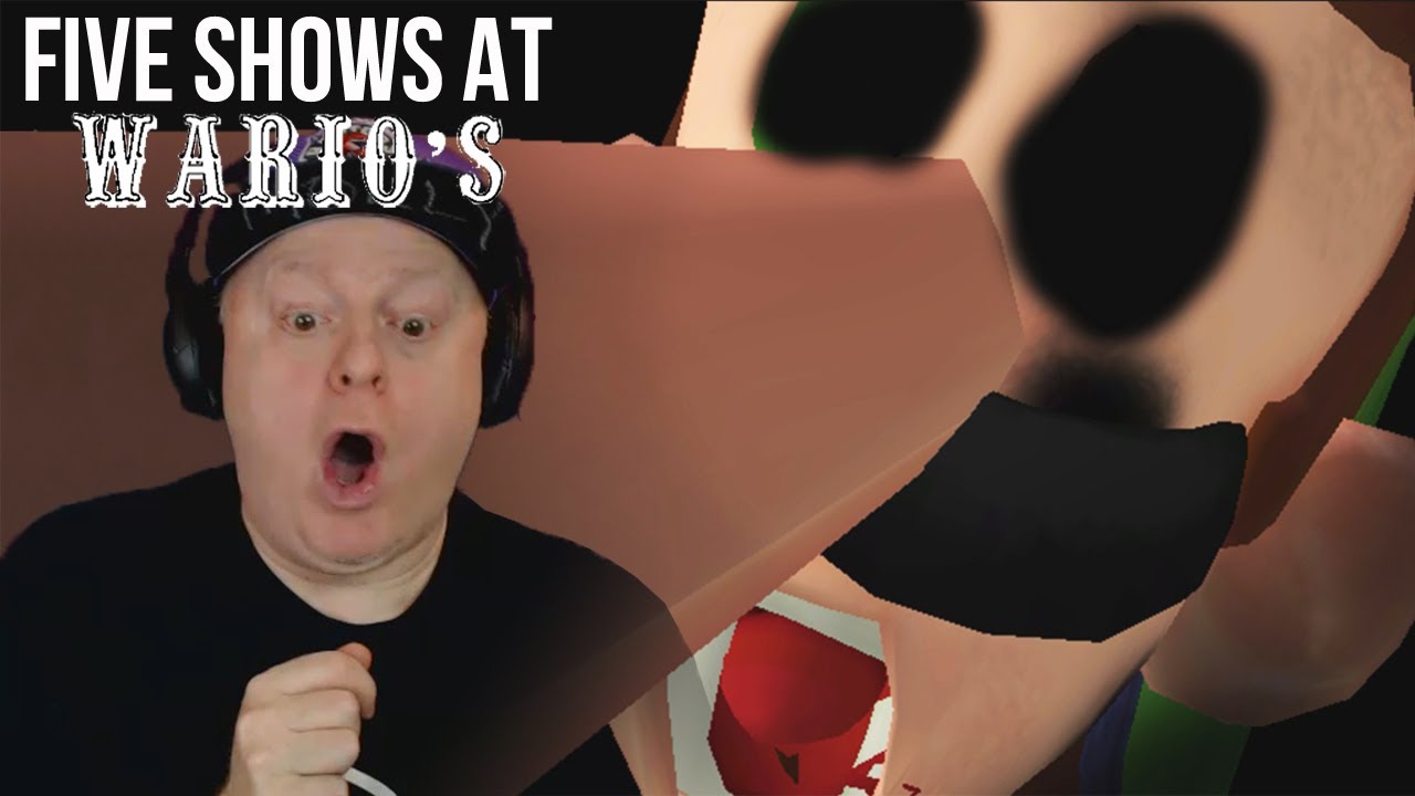 HUNTED DOWN BY LUIGI | FIVE SHOWS AT WARIO'S | REVERSE ALL OUT MODE