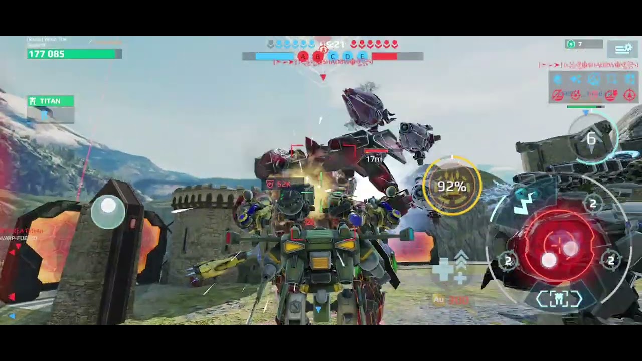 War robots, Rex is overpowered 