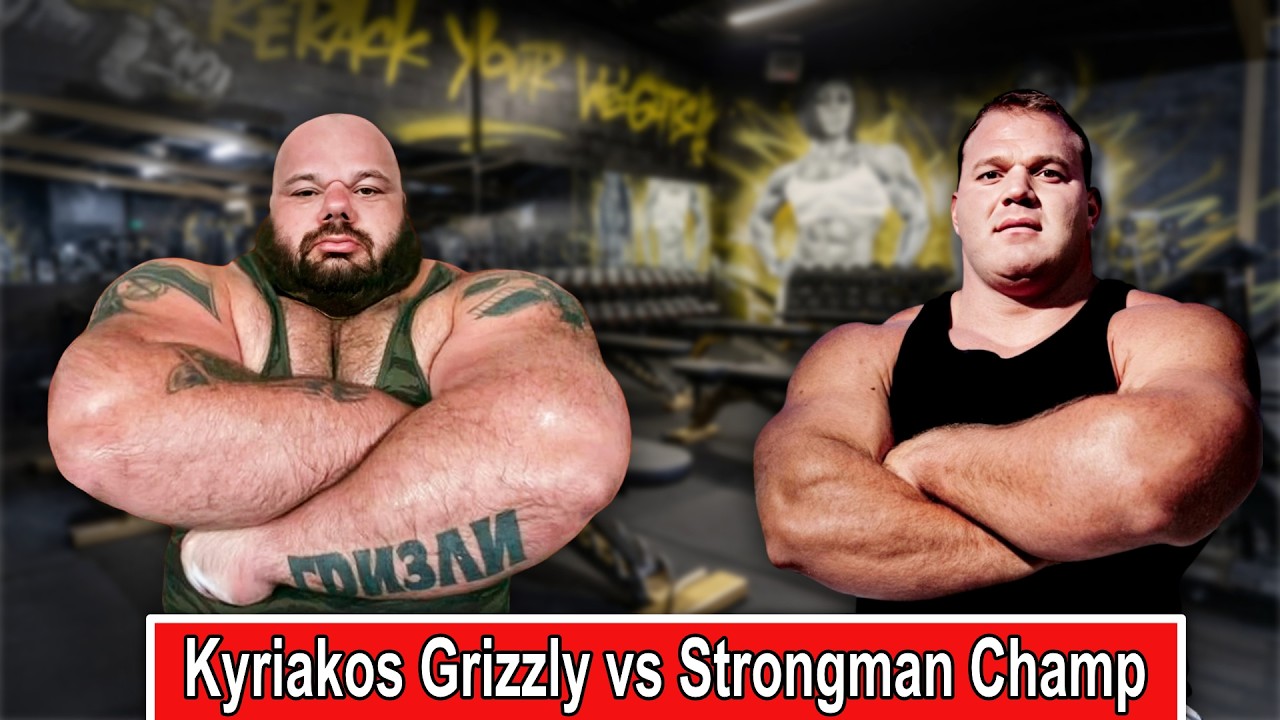 How Strong is Derek Poundstone vs Kyriakos Grizzly?