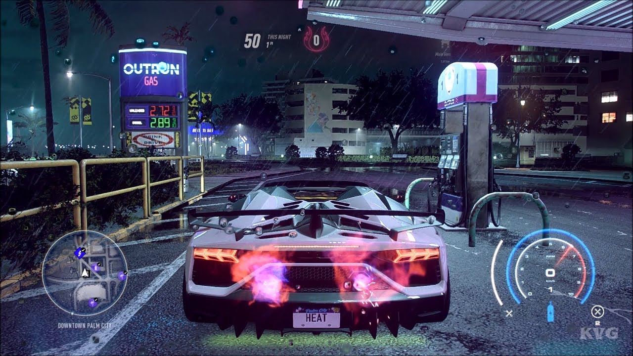 Need for Speed Heat - 1239BHP Lamborghini Aventador SVJ Roadster - Police Chase & Free Roam Gameplay
