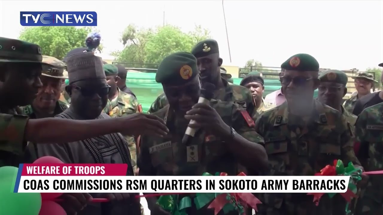 Coas Commissions RSM Quarters in Sokoto Army Barracks