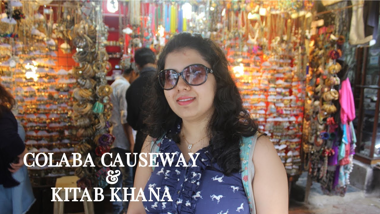 Colaba Causeway Shopping and Kitab Khana in Mumbai |  Shopping Vlog
