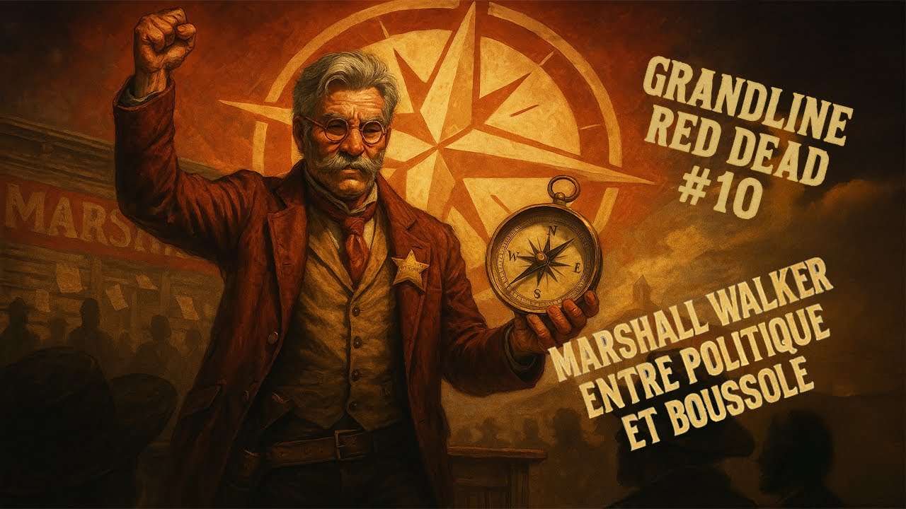 GRANDLINE RED DEAD #10 - Marshall Walker, entre politique et boussole - !gp !holy