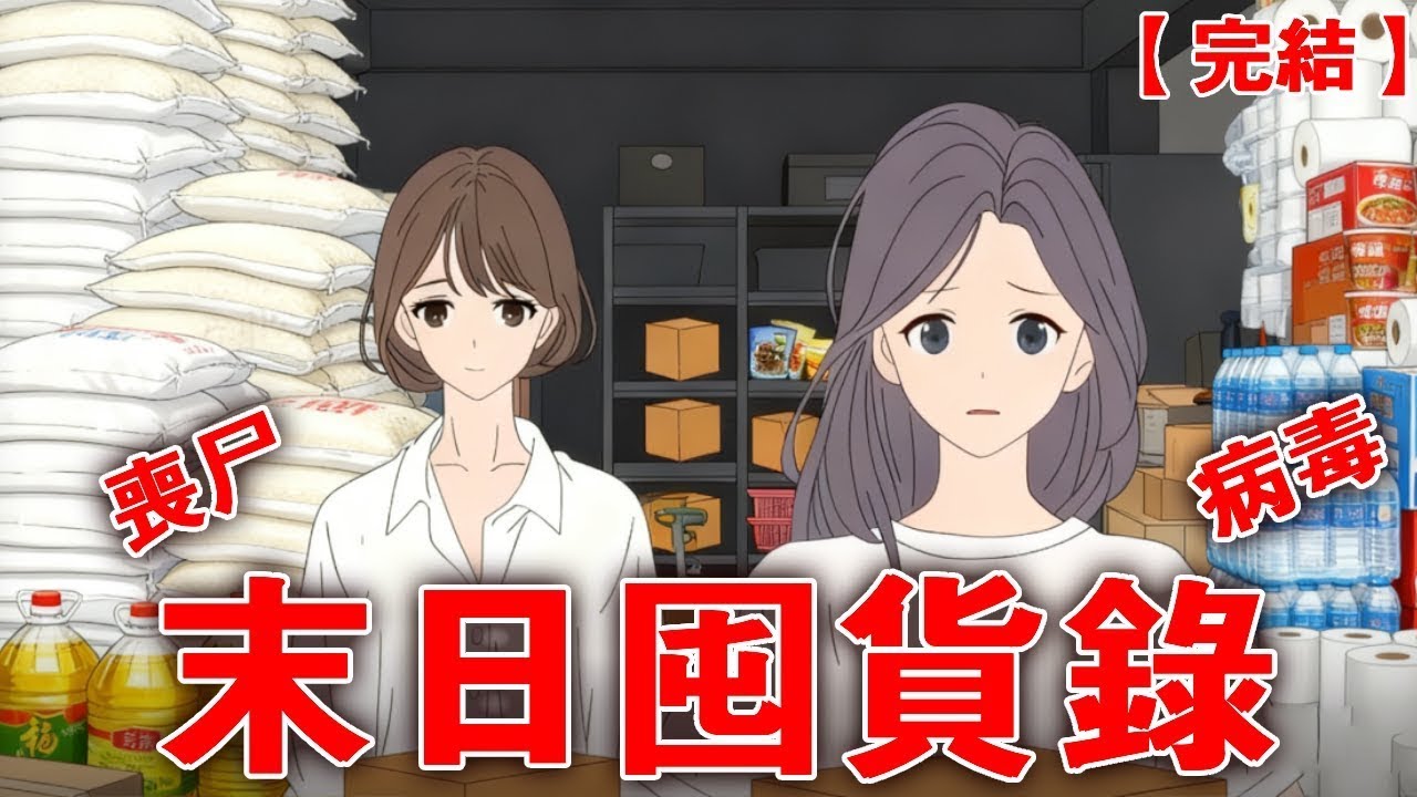 【完整版】《末日囤货录》我提前知道了M国研究室病毒泄露，和闺蜜提前开始囤物资！三天后丧尸瞬间爆发了！#末日 #末世 #睡前故事 #丧尸