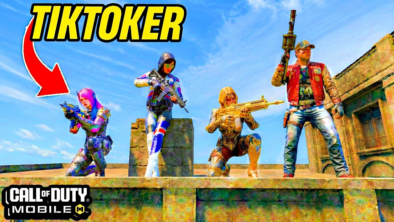 ESTE TIKTOKER Y SU EQUIPO SE PASARON DE CAMPEROS! | COD MOBILE