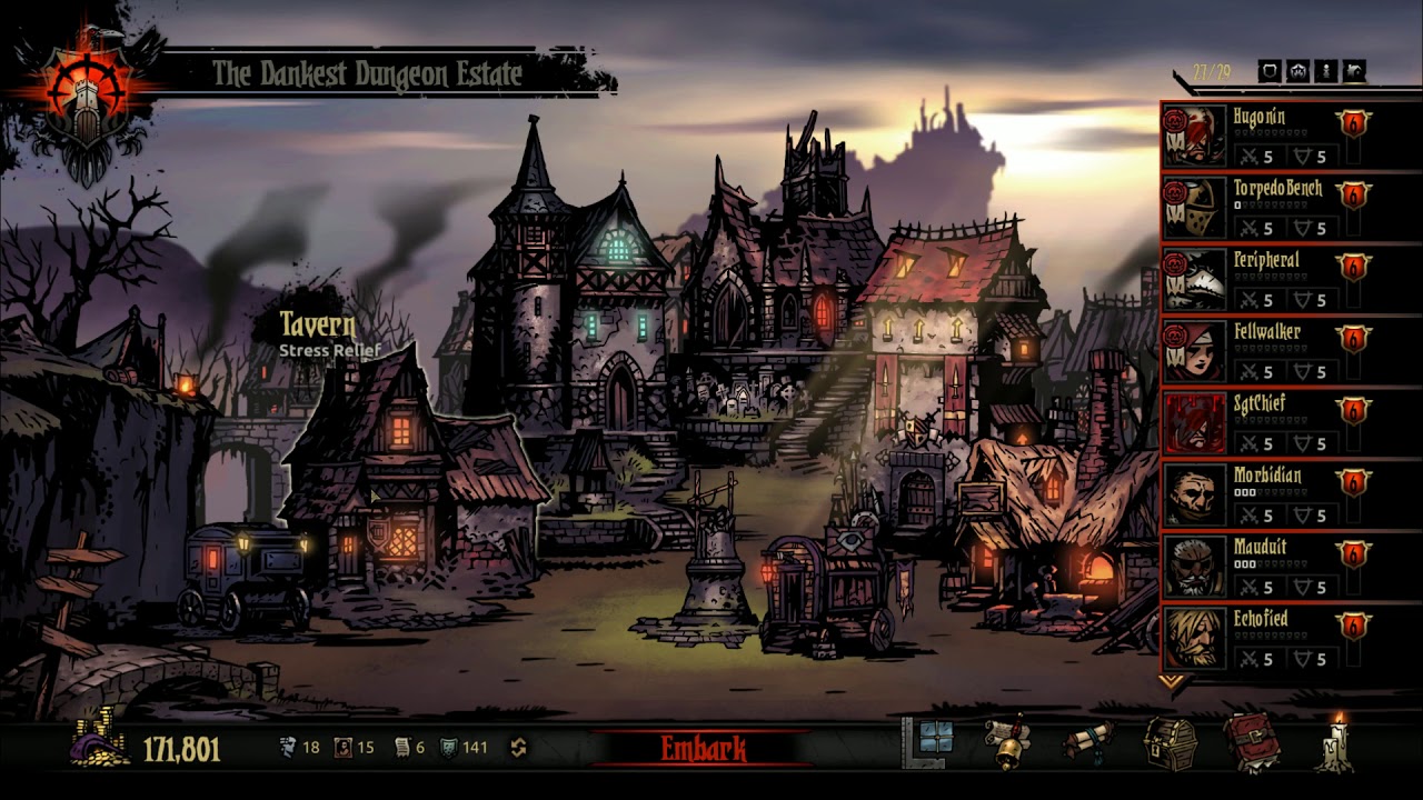 Dankest Dungeon - Relaxation in the Bloodmoon - Progress & FUN! - Show #1764