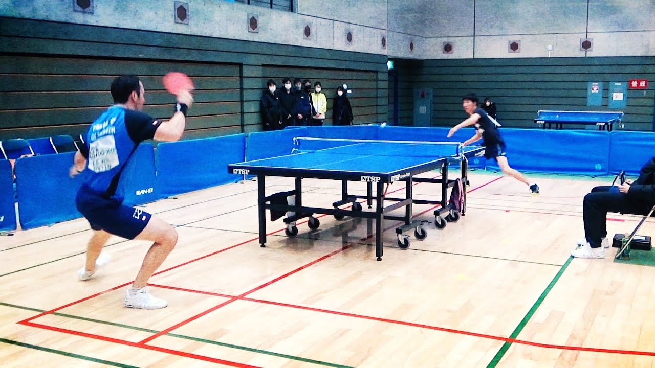 壮絶な決勝戦。破壊的な攻撃力を前に、わったは優勝することが出来るのか。【卓球】