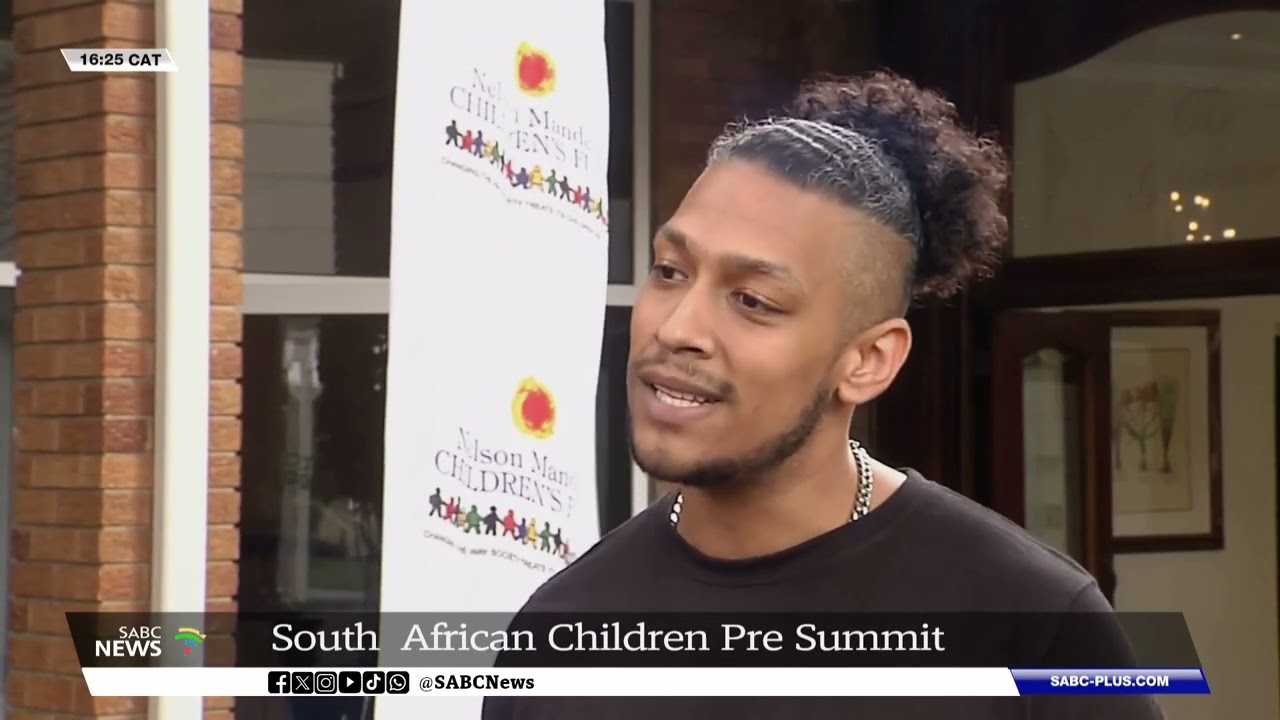 South African Children Pre-Summit urges children to speak about policy issues