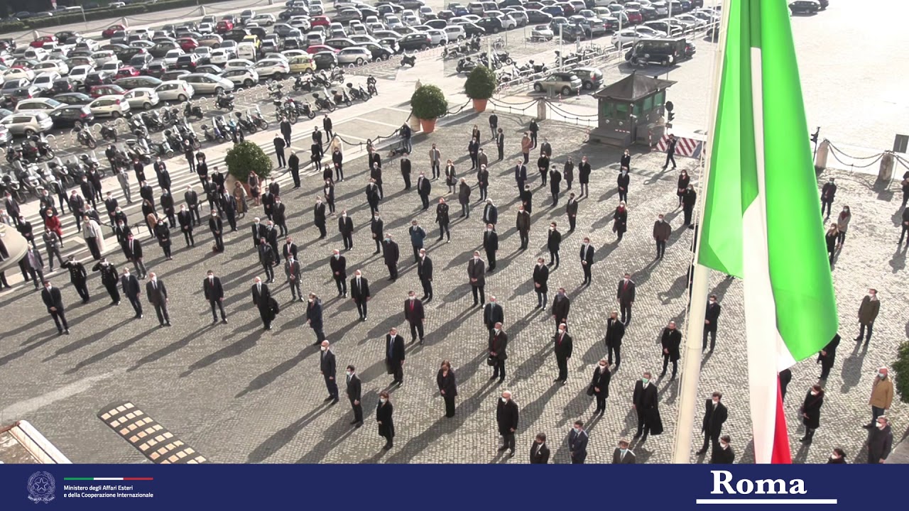 Raccoglimento Farnesina e Ambasciate nel mondo per l'Amb. Attanasio e il Carabiniere Iacovacci