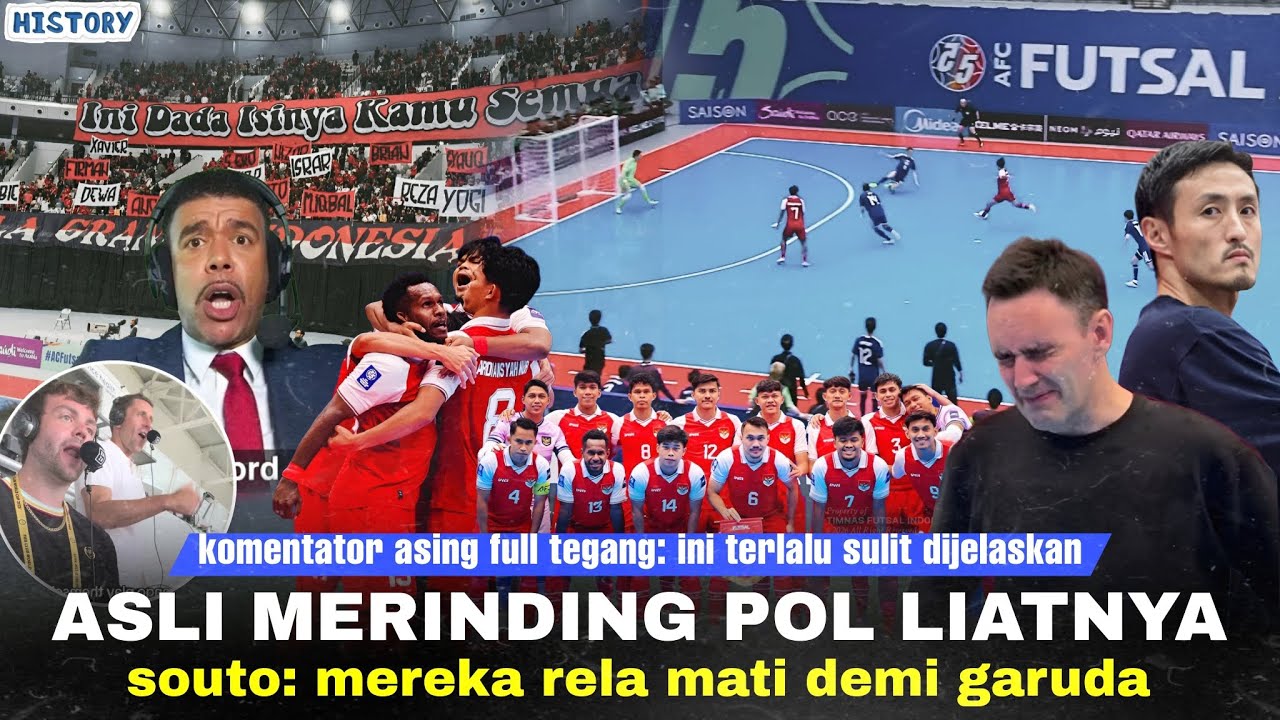Trending di Dunia, Komentator Asing Sesak Nafas: Souto Nangis Liat Perjuangan Pemain. Match Edyan