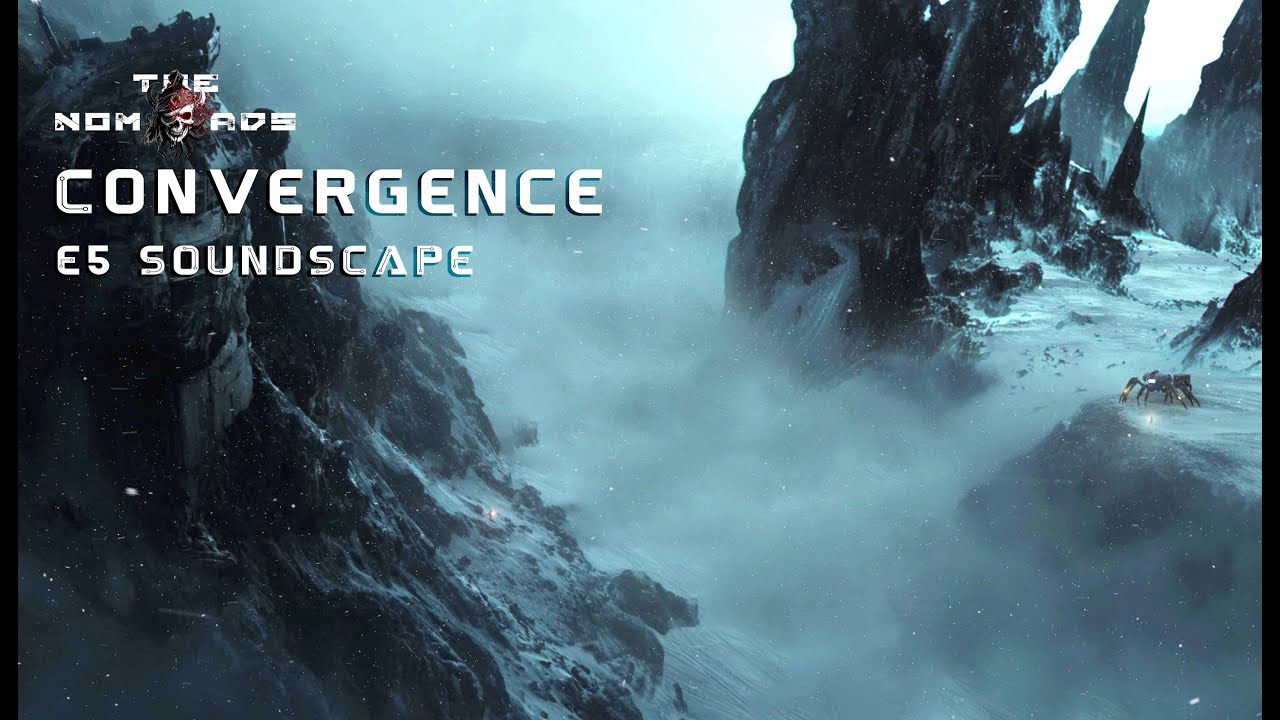 Convergence - Relaxing Ambient Sci Fi Music Soundscape 396hz