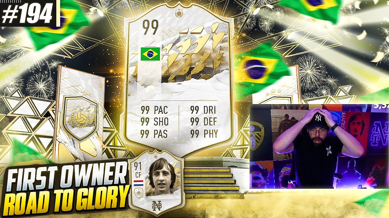 OMG!! INSANE BRAZILIAN ICON PACKED!!!  - First Owner RTG 194- FIFA 22