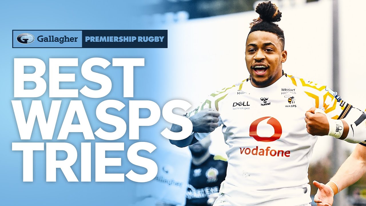 Umaga! Odogwu! Bassett! Wasps' Tries of the Season! | Gallagher Premiership 2021/22