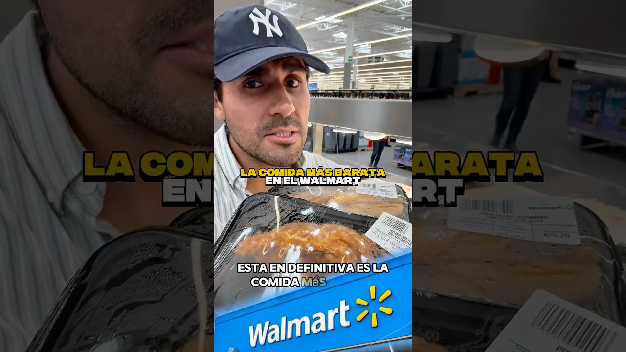 Calificando comida del Walmart regular #short #shorts #food #foodie #walmart #pollo #arroz #cdmx