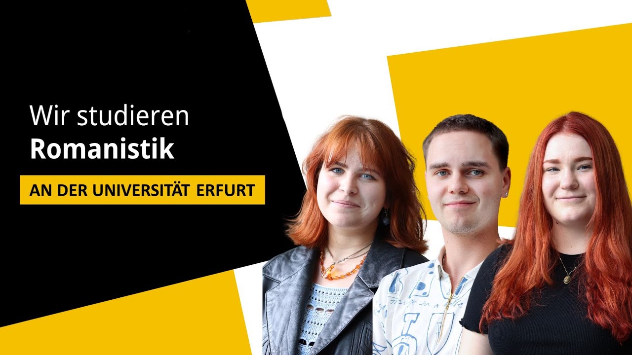 Wir studieren Romanistik an der Universität Erfurt: Einblicke ins Romanistik-Studium